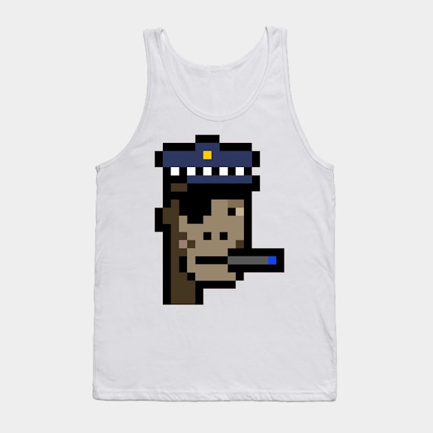 Nft Ape CryptoPunk Tank Top by JelloTees